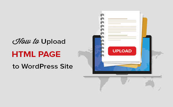 upload-html-page-to-wordpress-site-featured
