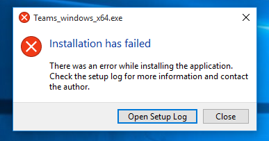 Cách Sửa Lỗi Installation Has Failed Khi Cài Microsoft Teams